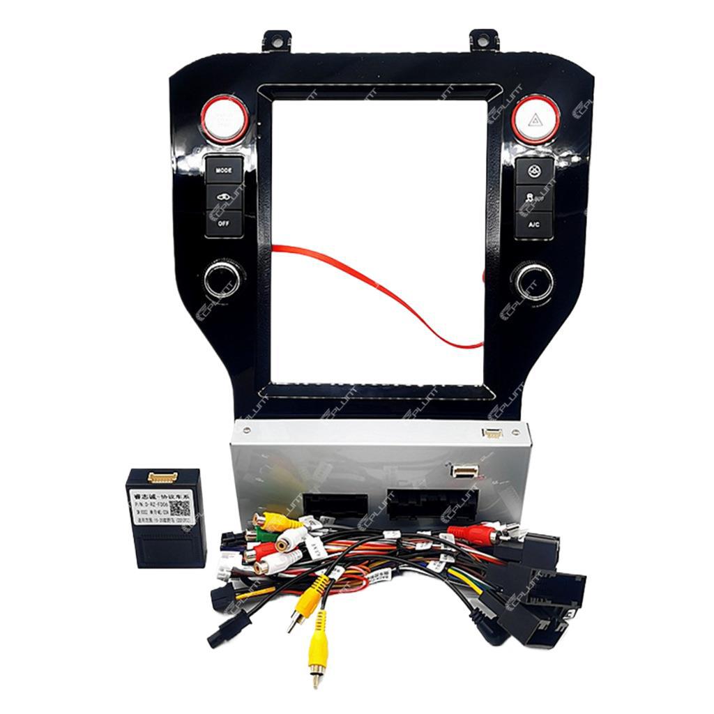 Suitable for ford mustang center control panel restoration car navigation frame versatile set frame