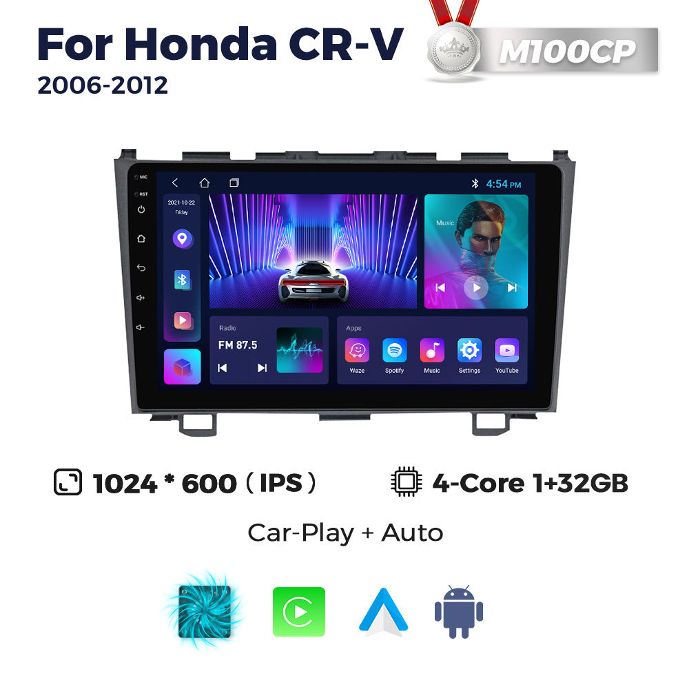 Suitable for 06-11 honda crv honda cr-v car large screen central control android navigation wireless carplay