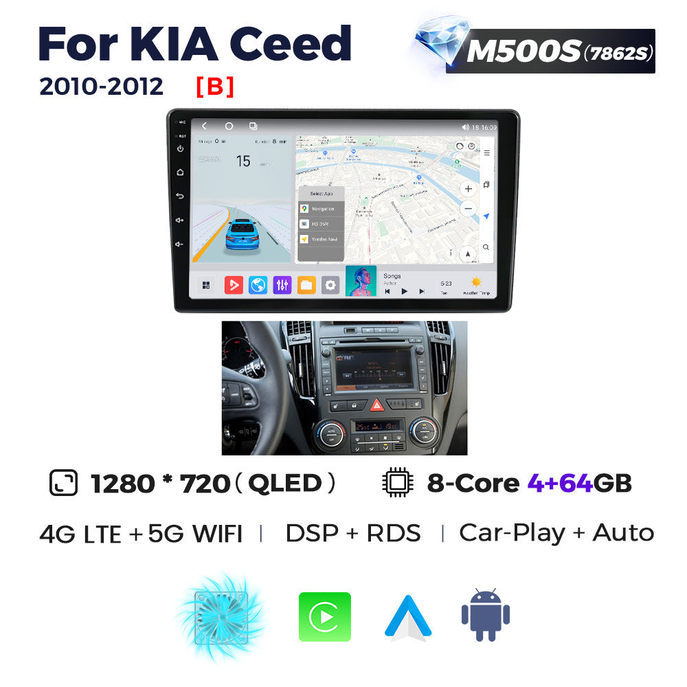 Suitable for kia ceed 2006 - 2012 kia ceed restoration smart android large screen car navigator