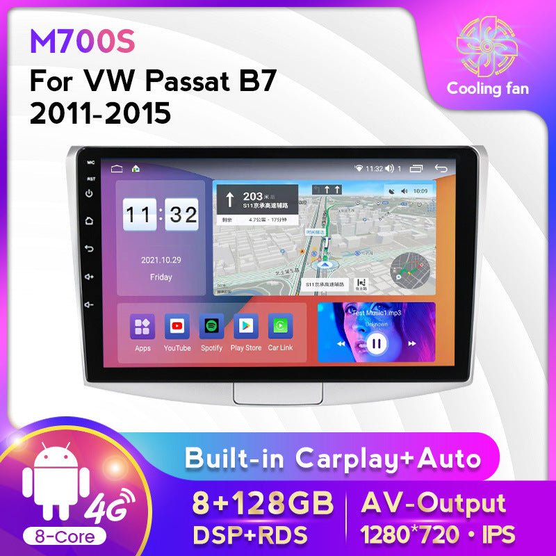 Compatible with the Volkswagen Passat B7 CC Magotan modified Android large screen central control in-car navigation screen 8+128GB