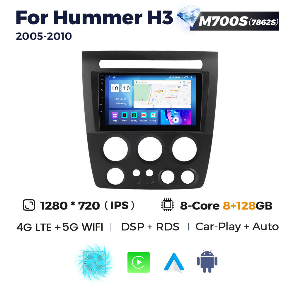 Suitable for hummer h3 2005-2010 hummer h3 smart android large screen car navigation