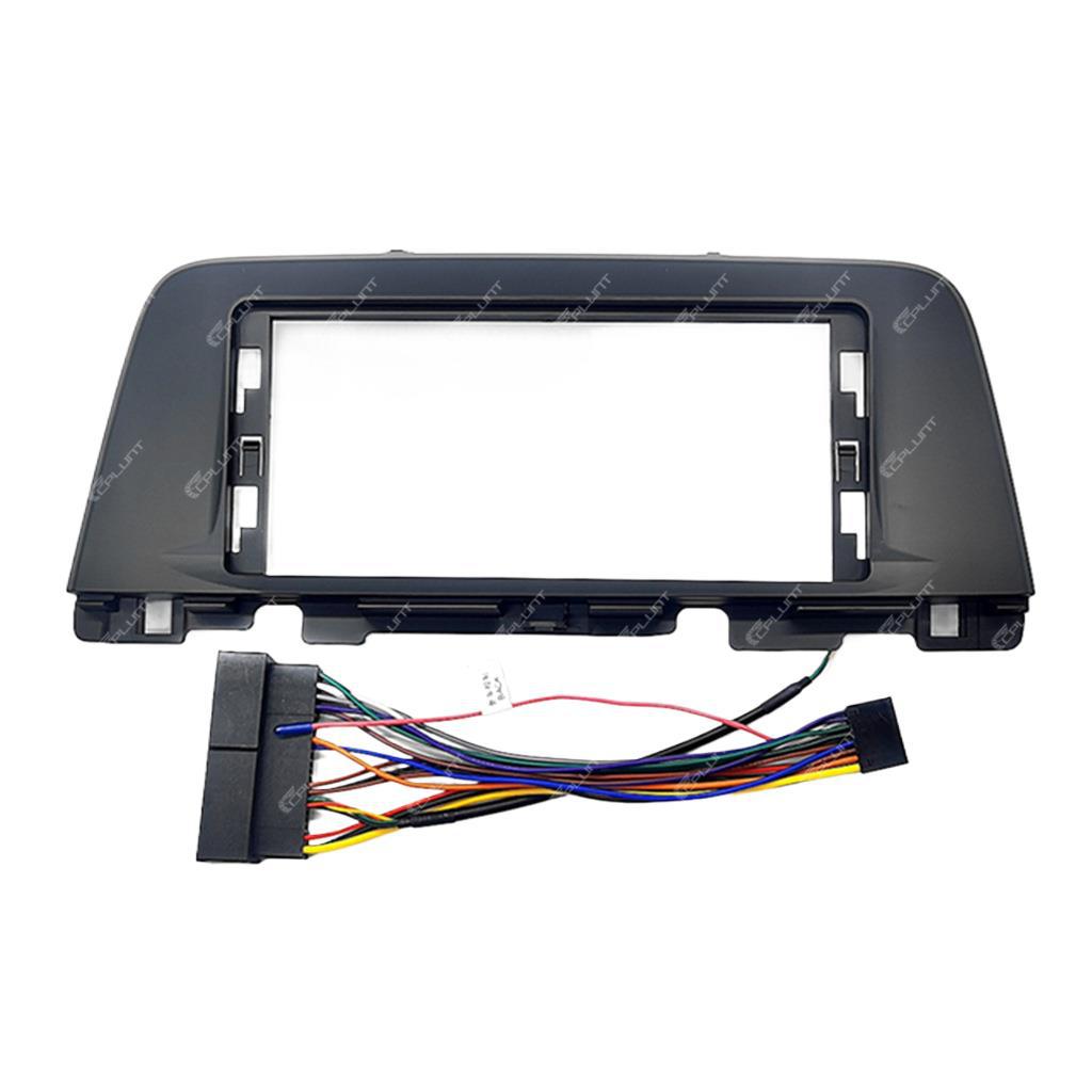 Suitable for kia kia k5 optima center console dvd panel restoration android navigation frame versatile kit rack