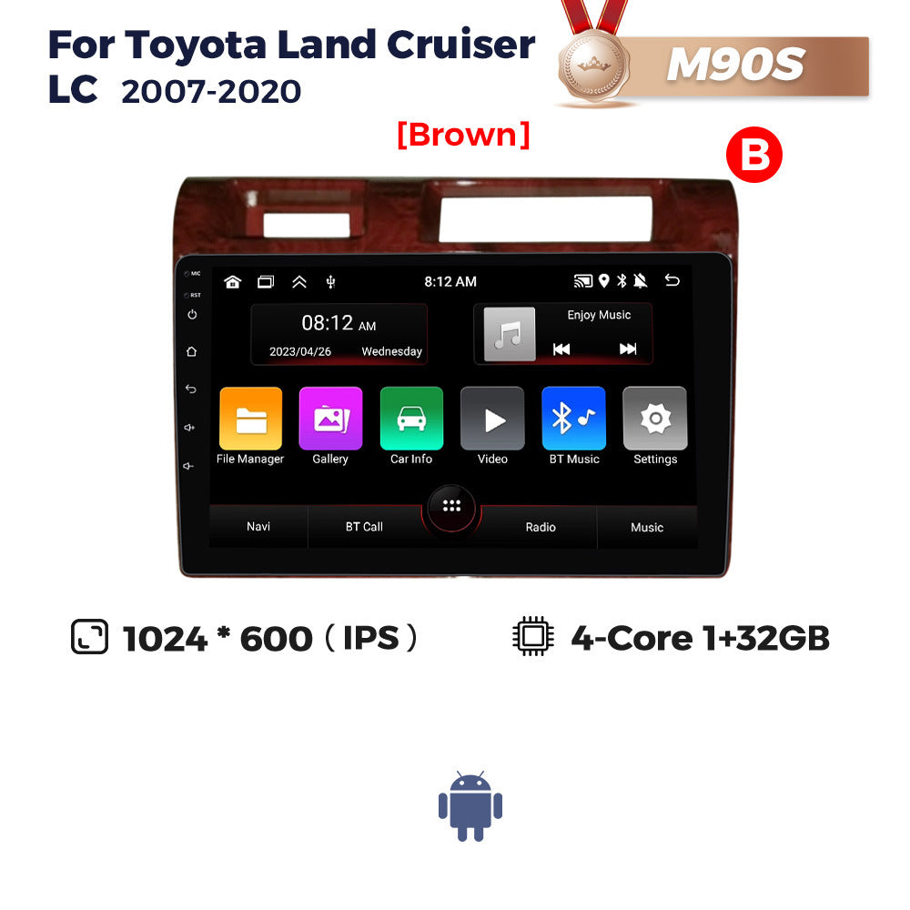 Suitable for toyota pickup truck toyota land cruiser lc70 79 series android navigator