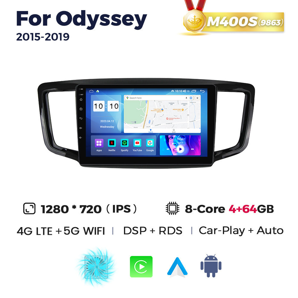 Suitable for Honda Odyssey 15-19 Android large-screen central control car navigation radio screen 8 + 256G