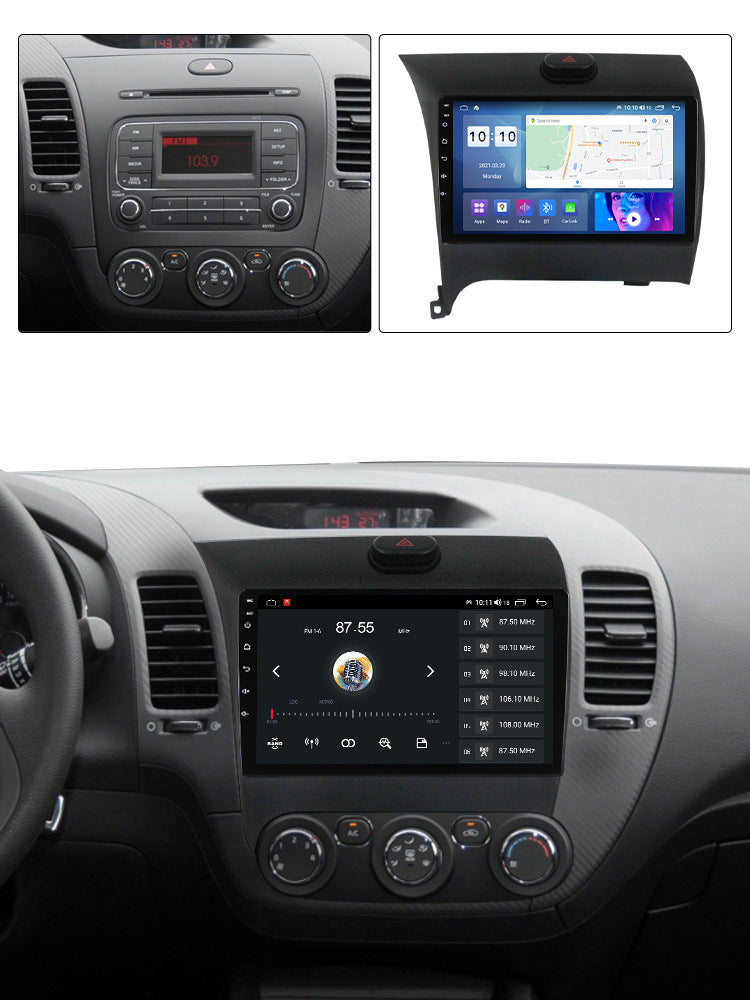 Suitable for Kia Cerato K3 Cerato 13-17 modified Android large screen central control car navigation screen
