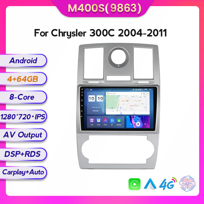 Suitable for chrysler 300c chrysler300c car android large screen navigator wireless carplay