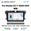Suitable for Mazda CX-7 08-15 Android large screen central control car navigation radio screen carplay