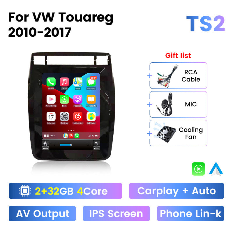 Suitable for vw touareg 2010-2017 volkswagen touareg 9.7inch vertical screen android smart car navigation
