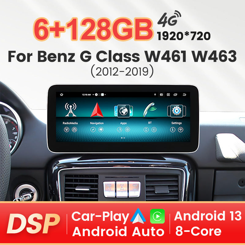 Compatible with Mercedes-Benz G-Class W463 G63 2012-2019 MN-X Android Large-Screen Central Control Navigation Radio