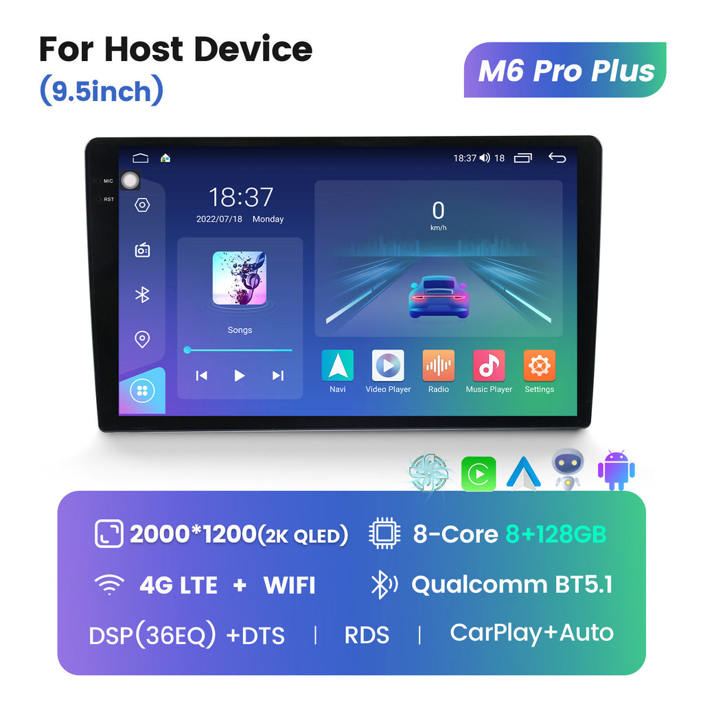 Suitable for 2k resolution 9.5inch / 10.36inch classy car android navigator fitting screen host 7862s