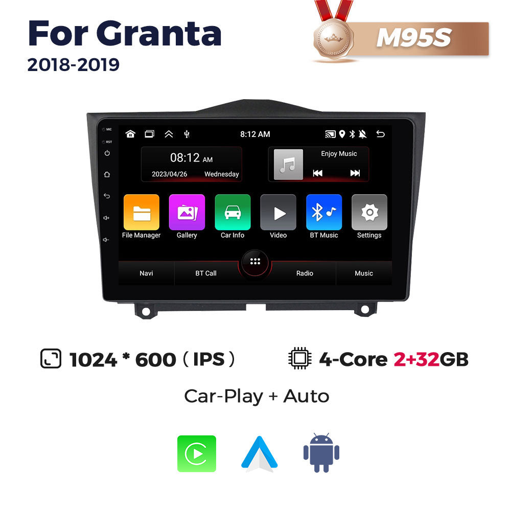 Suitable for lada granta car android central control gps navigator wireless carplay