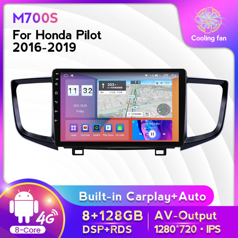 Compatible with Honda Ao Pilot 15-19 models modified with Android large screen central control in-car navigation all-in-one 8+128