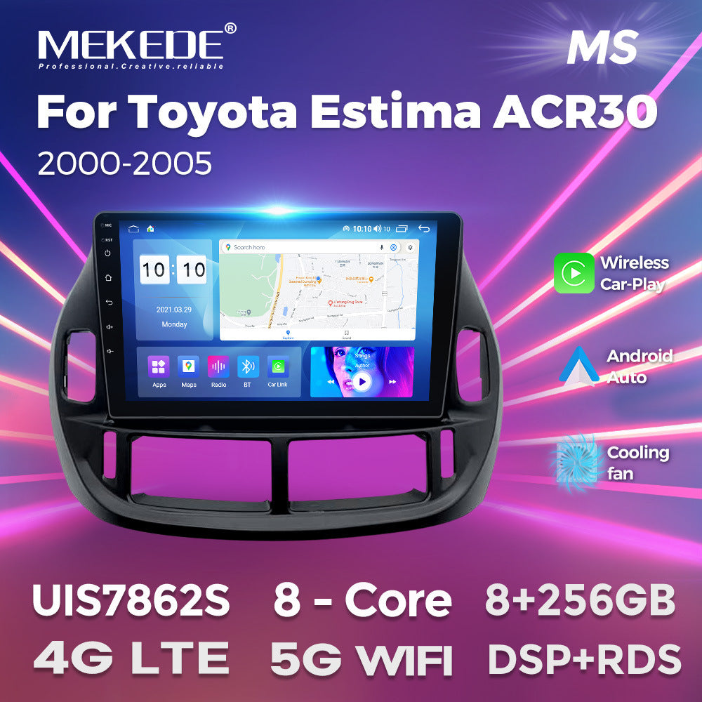 Applicable to Toyota Estima ACR30 17-19 Android large screen central control navigation radio 256