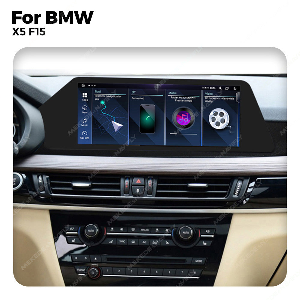Applicable to BMW X5 F15 X6 F16 blade screen Android car large screen central control Carplay navigation Qualcomm