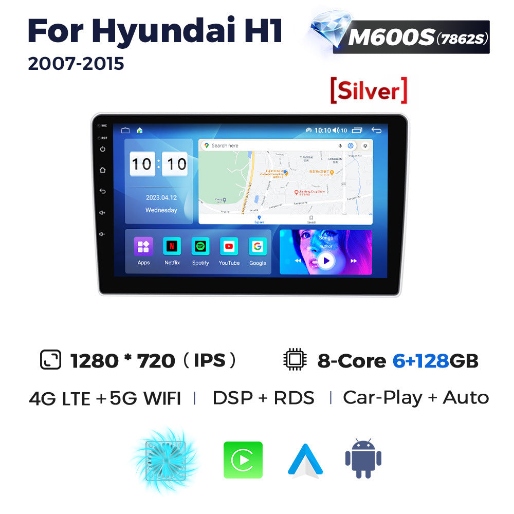 Suitable for hyundai h1 2007-2015 9inch hyundai h1 android car central control smart navigator