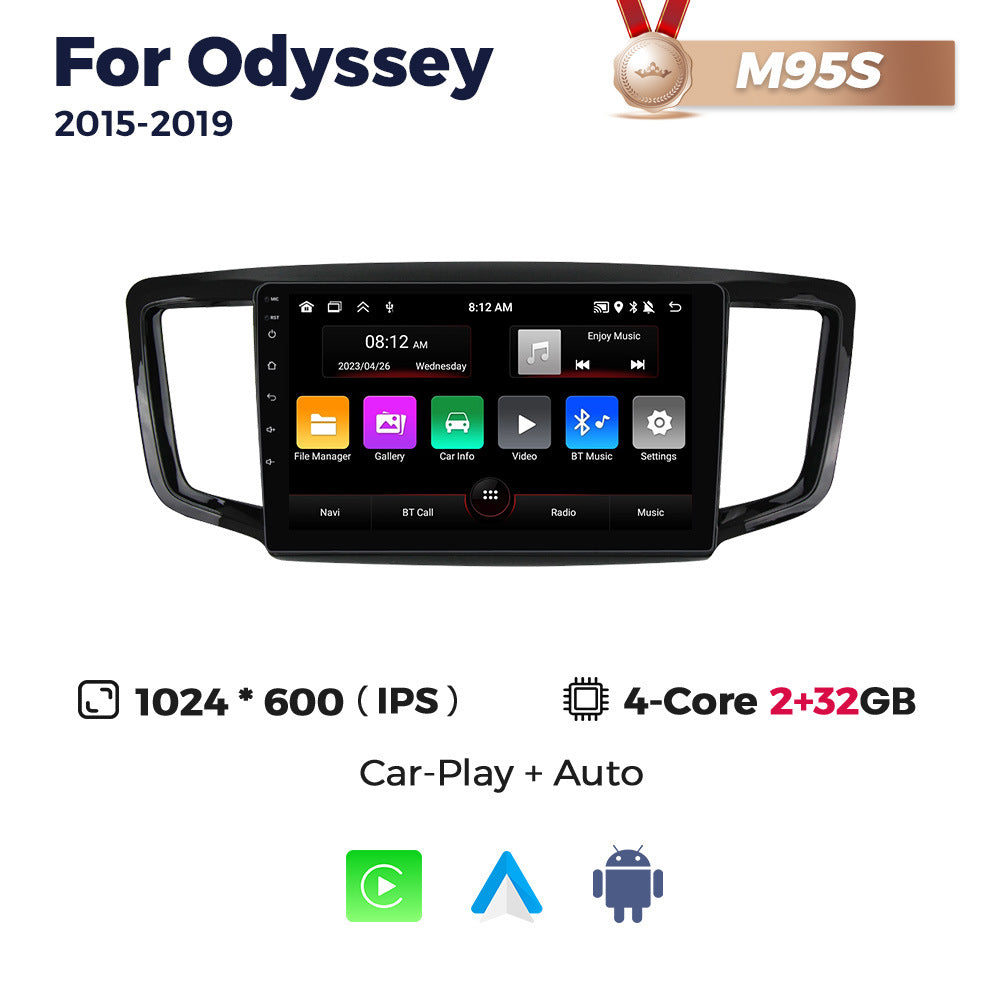 Suitable for Honda Odyssey 15-19 Android large-screen central control car navigation radio screen 8 + 256G
