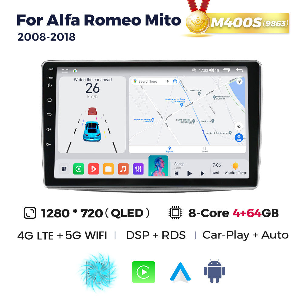 Suitable for alfa romeo mito 2008-2018 alfa romeo android navigator