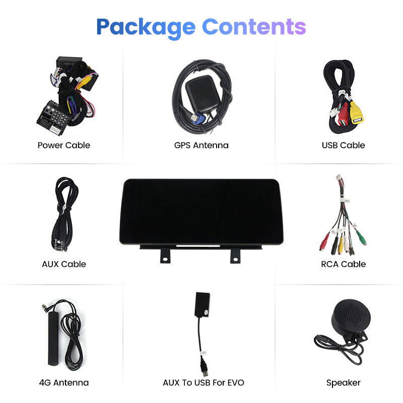 Suitable for bmw1series f20/f22 evo bmw 1 series 12.3inch car large screen android navigator