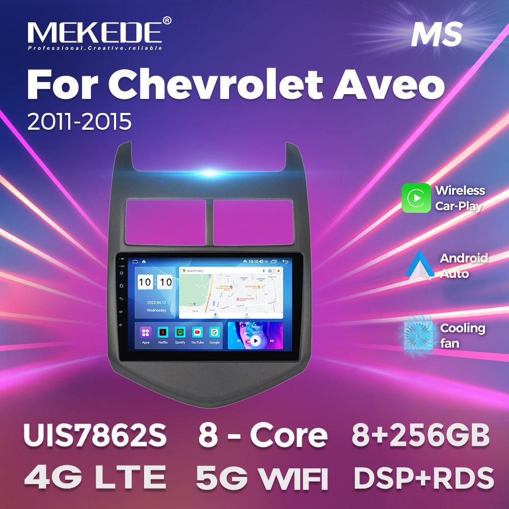 Suitable for 11-15 chevrolet aveo/aveo car large screen android navigator wireless carplay