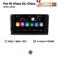 Cross-border supply mercedes ml mercedes ml full touch screen large screen android navigator car smart carplay