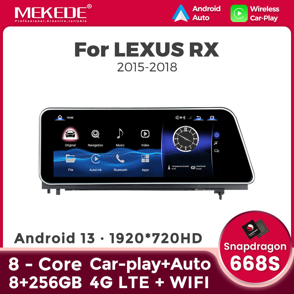 Suitable for lexus rx 2015-2018 lexus rx new arrival original car upgraded large screen android navigator