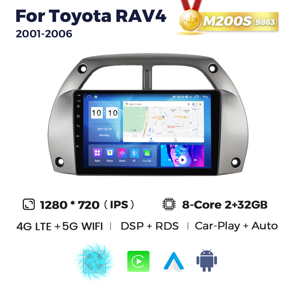 Suitable for toyota rav4 2001-2006 toyota rav4 car smart android navigator mekede