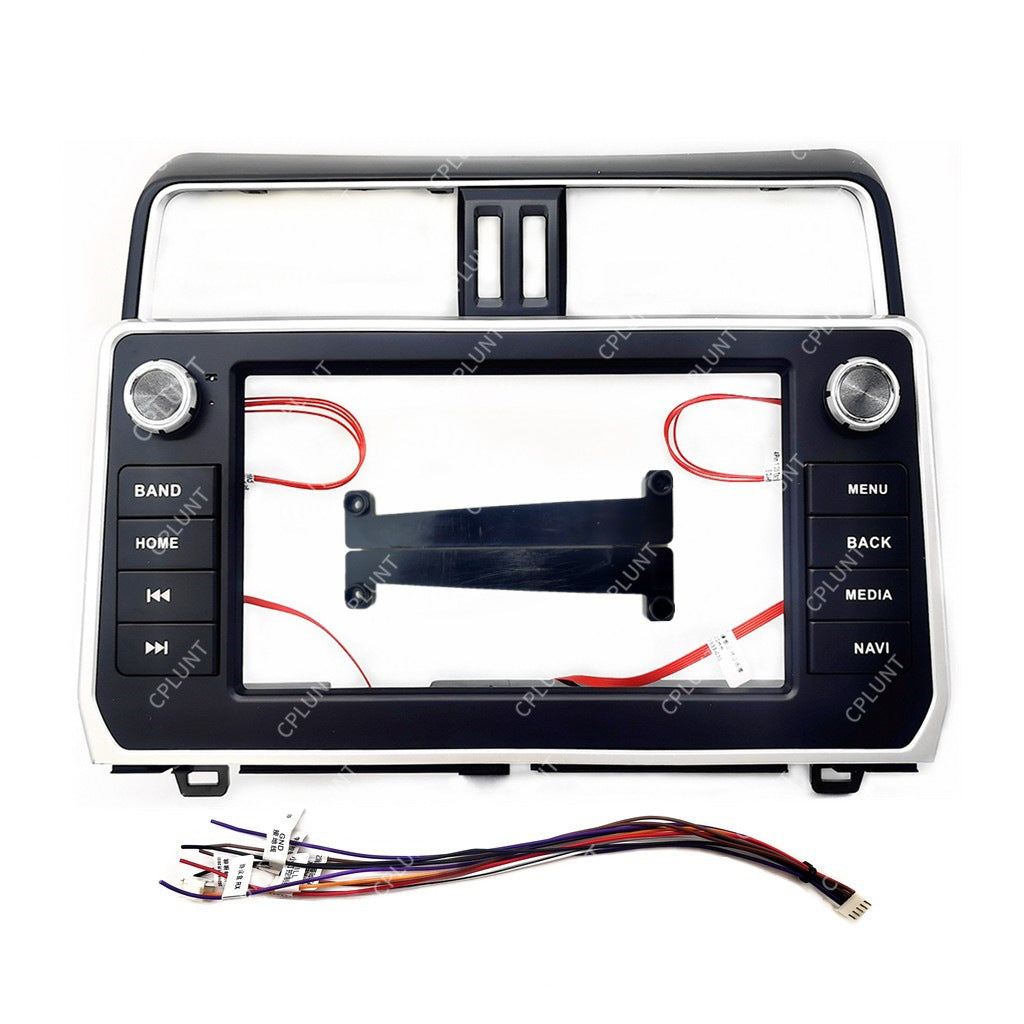 Central control navigation surface frame restoration panel is suitable for land cruiser prado lc150 domineering prado
