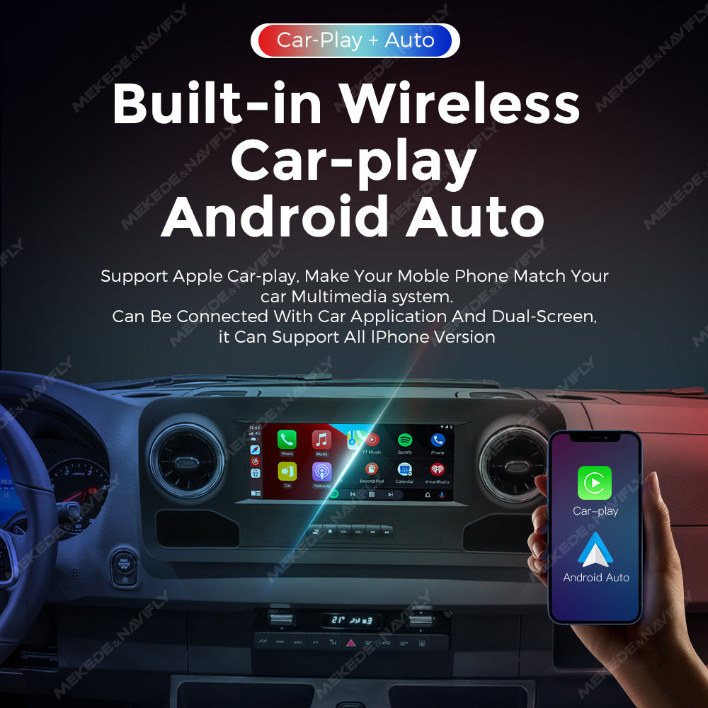 Applicable to Mercedes-Benz Sprinter 2018-2024 Android screen 24.6 inch central control car navigation Carplay