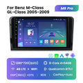 Suitable for Mercedes-Benz ML GL W164 05-09 modified Android large-screen central control car machine navigation M6Pro