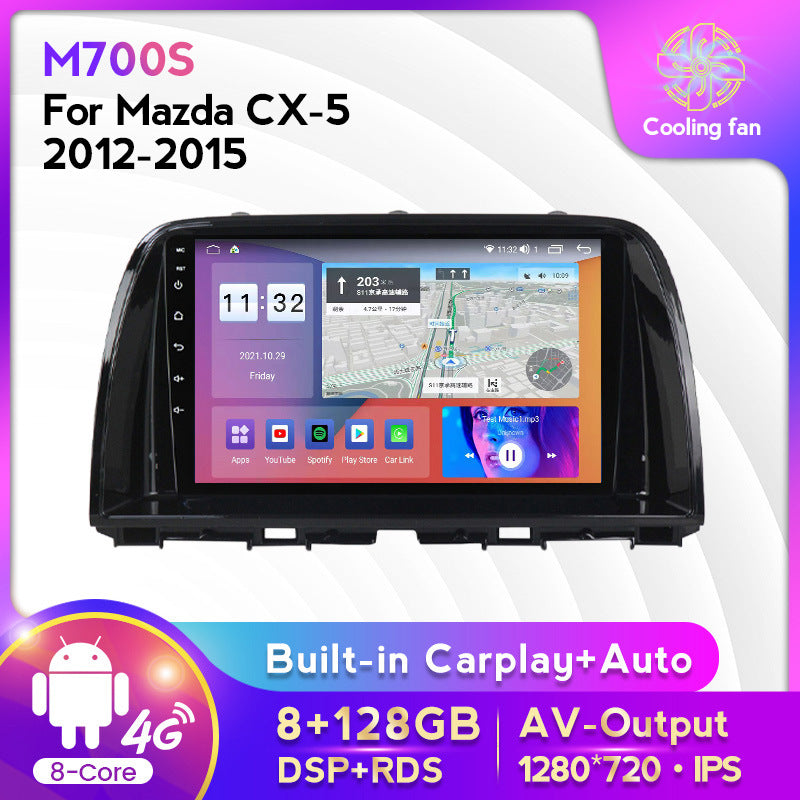 Suitable for Mazda CX5 12-15 modified Android large-screen central control car navigation screen 8 + 128G