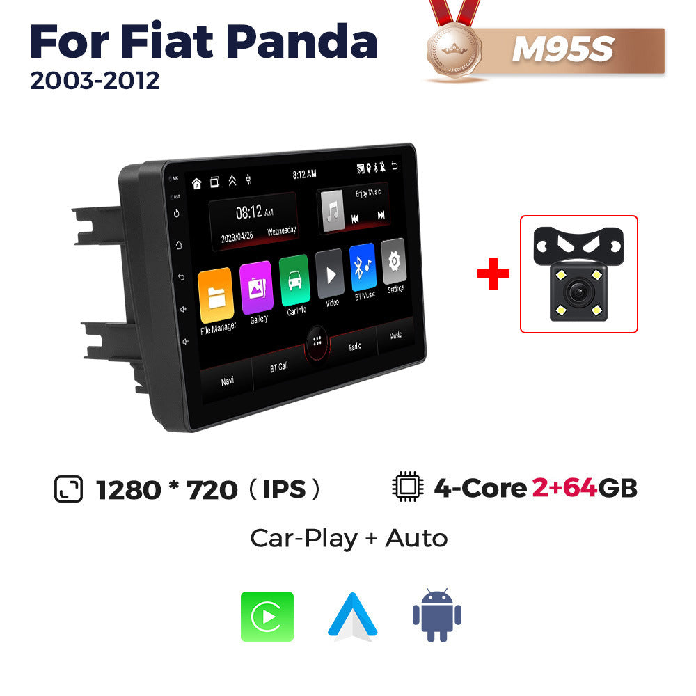 Suitable for fiat panda 2003-2012 fiat panda smart android car central control navigator