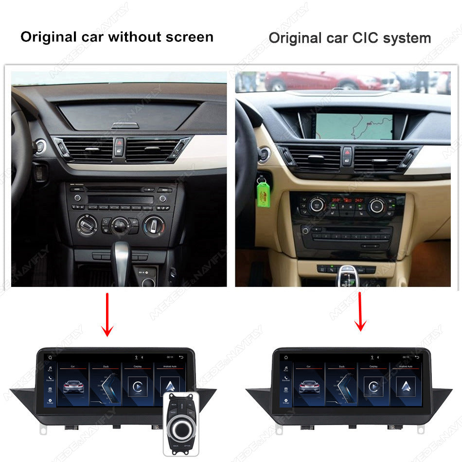 Suitable for bmw x1 e84 2009-2015 bmw x1 e84 linux restoration large screen carplay