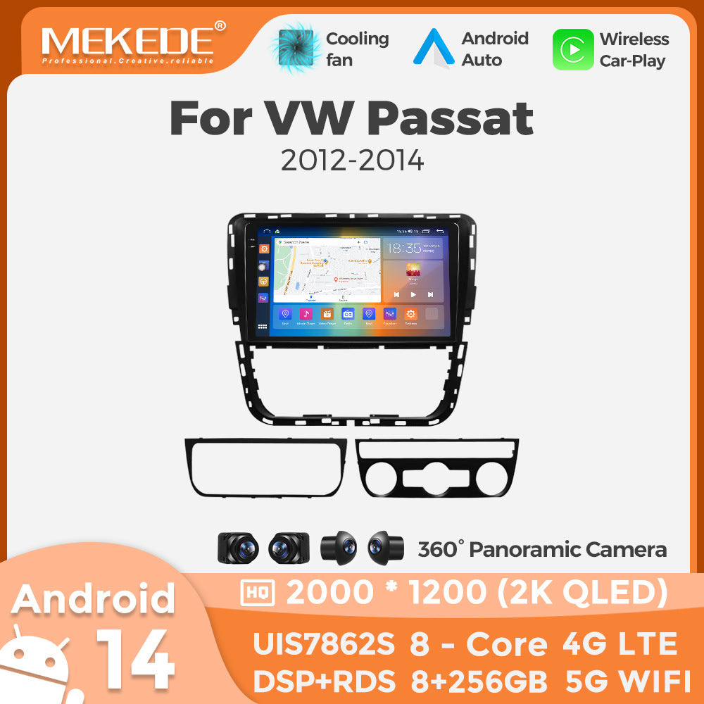 Suitable for volkswagen 13 passat vw passat 2012-2014 android large screen car navigation