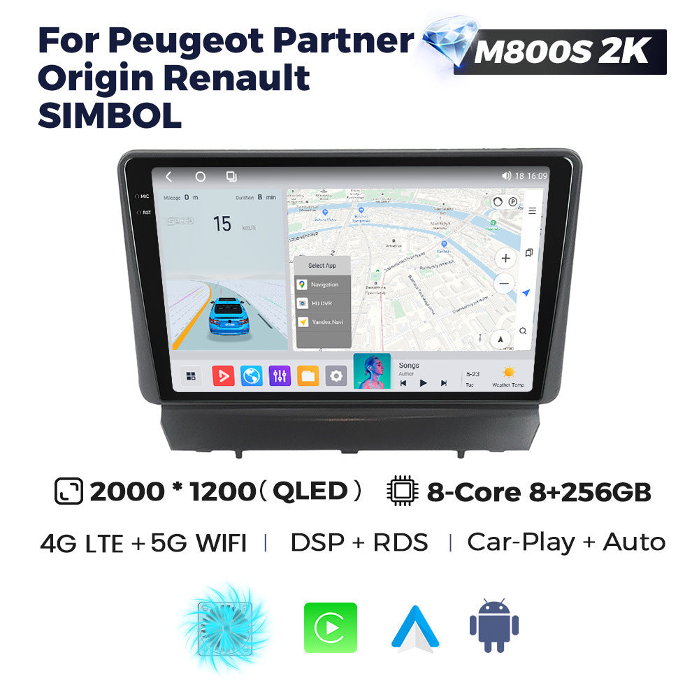 Suitable for peugeot partner origin renault simbol android car navigation
