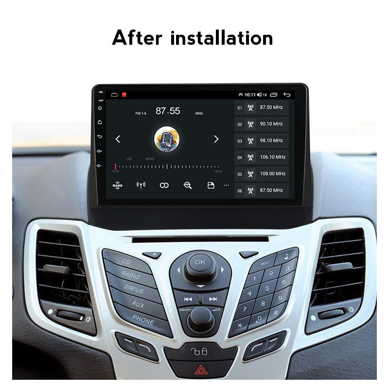 Suitable for Ford Fiesta Fiesta 08-17 Android large screen central control car navigation screen 8 + 128