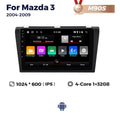 Suitable for Mazda Mazda 3 2004-2009 Android large screen central control navigation radio 8 + 256G