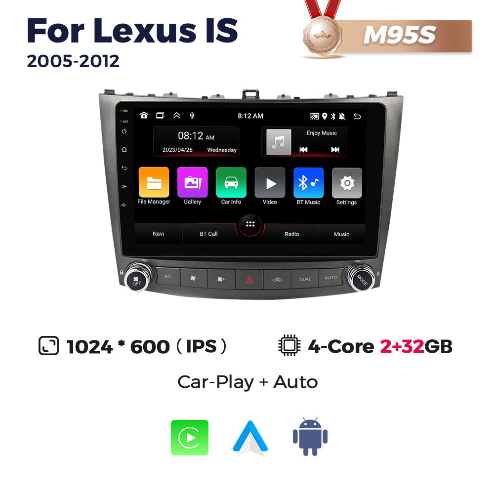 Suitable for 2005-2012 lexus is250 lexus is large screen car smart android navigator