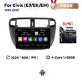 Suitable for Honda civic 95-01 Android large screen central control navigation radio screen 8 + 256G