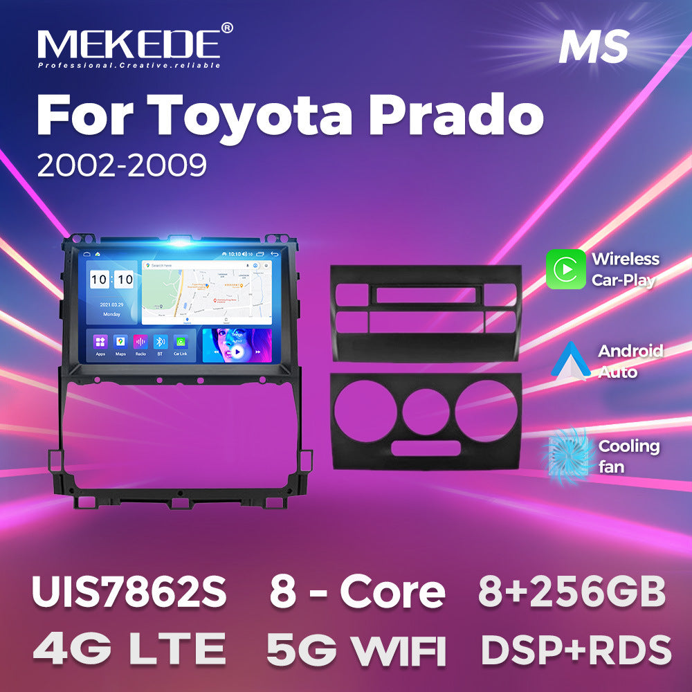 Suitable for toyota prado 2002-2009 toyota overbearing cruiser car large screen android navigator