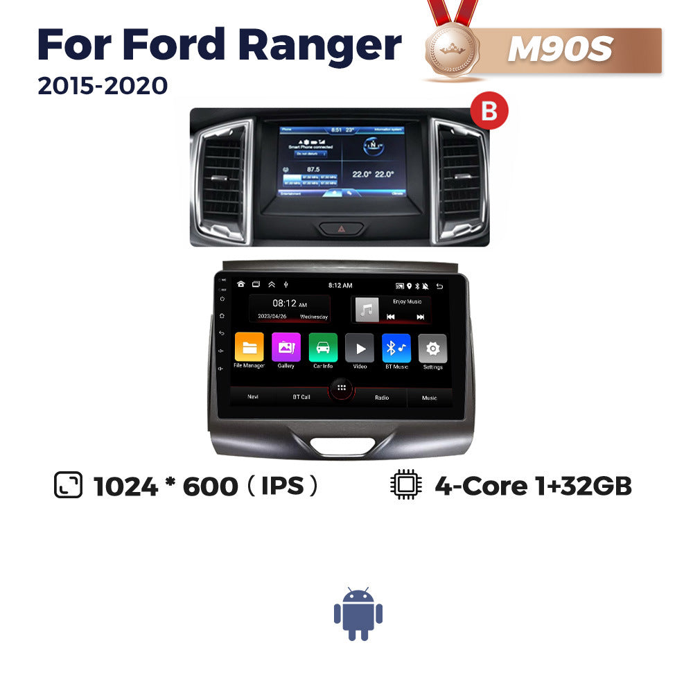 Suitable for ford ranger 2015-2020 ford everest car android navigation central control carplay
