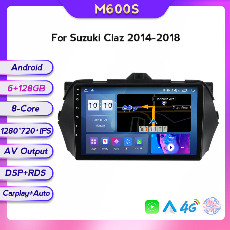 Suitable for 2014-2018 suzuki ciaz smart large screen central control car android navigation system