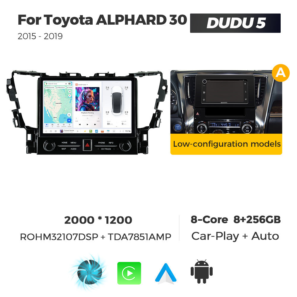 Suitable for toyota alphard 30 2015-2019 toyota alphard 11.5inch dudu7 dudu