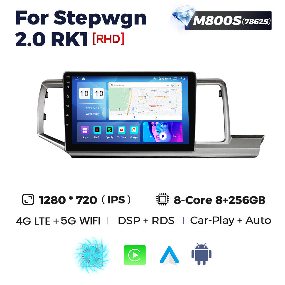 Suitable for honda stepwgn 2.0 rk1 rhd 09-15 honda stepwgn android car navigation