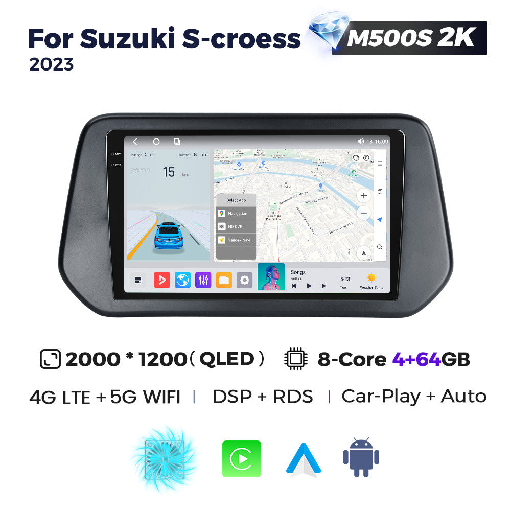 Suitable for suzuki s-cross 2023 suzuki s-cross smart android large screen car navigator