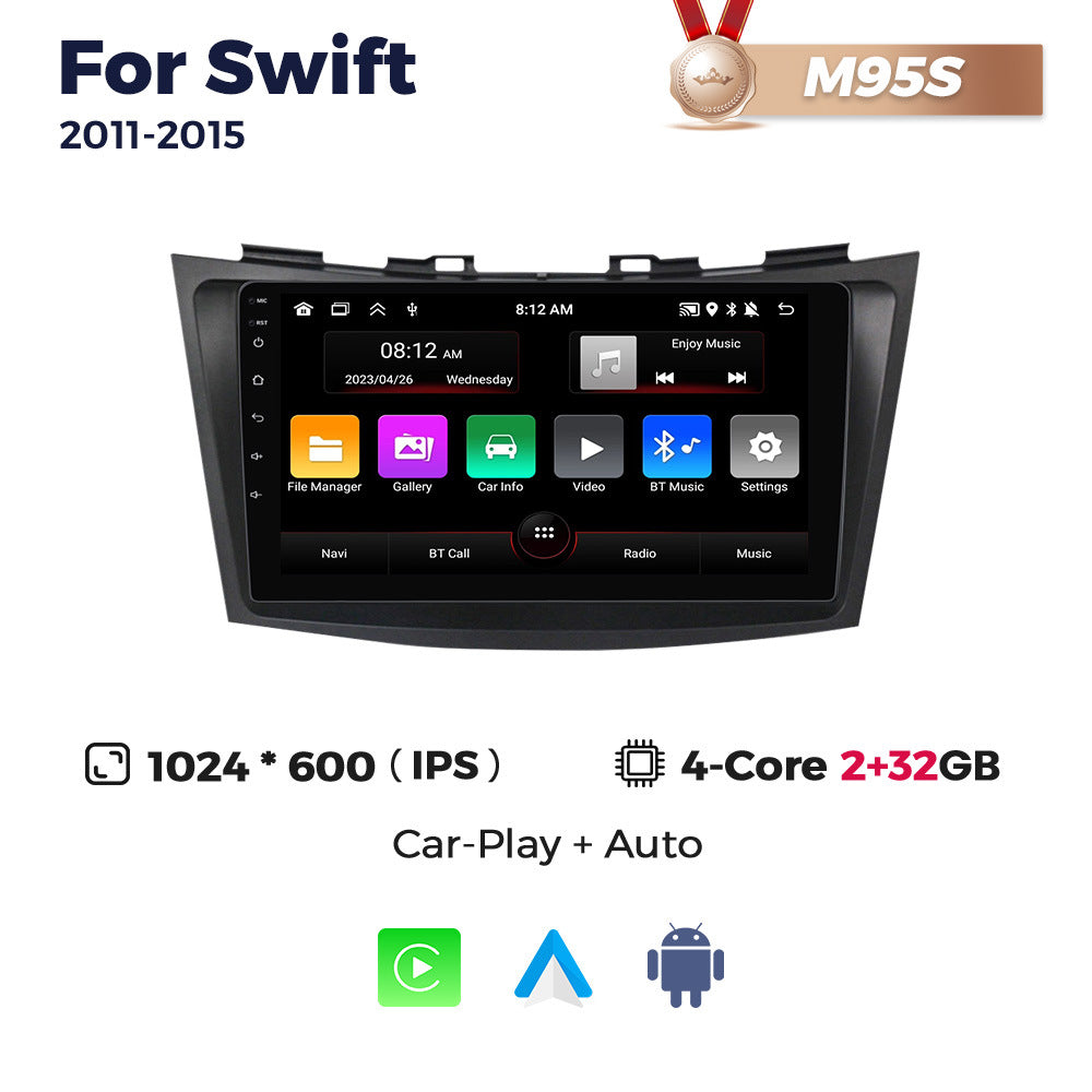 Cross-border exclusive supply, compatible with suzuki swift (2011-2015) android car head units with carplay