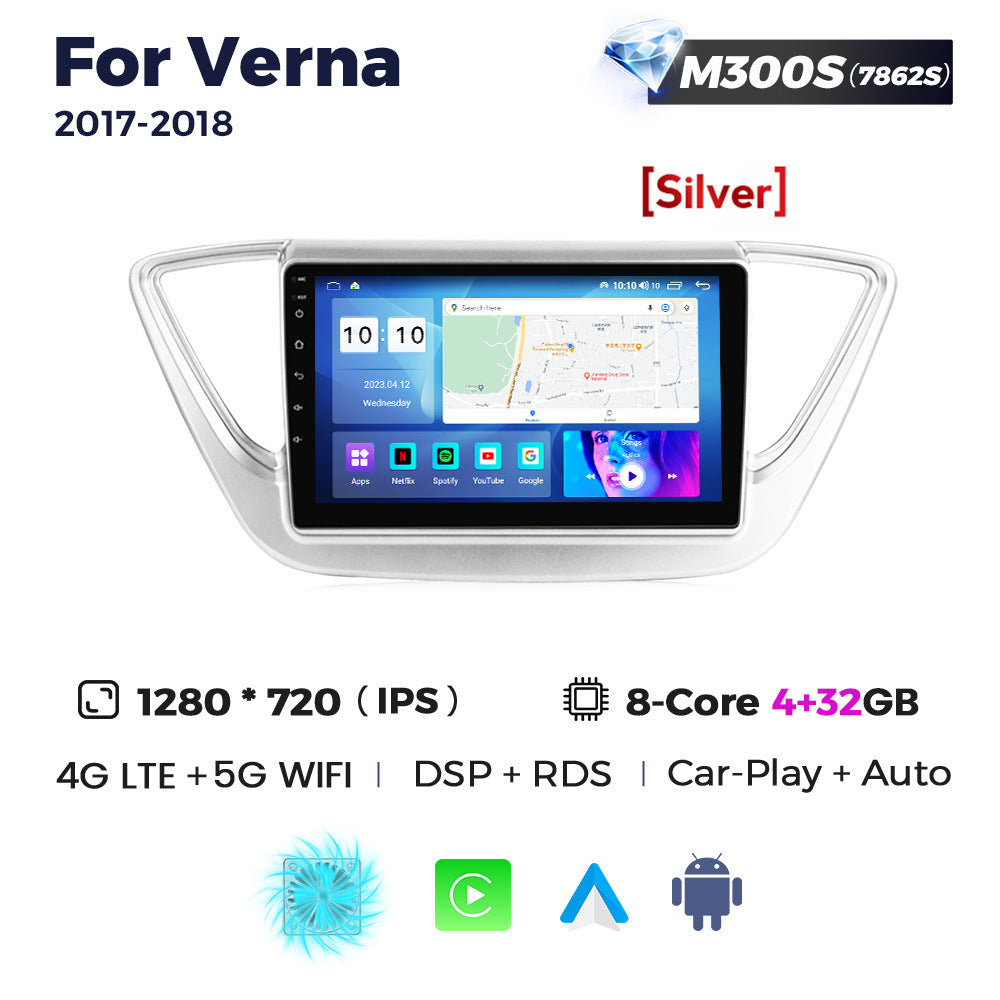 Suitable for hyundai verna accent 2017-2018 android car navigation