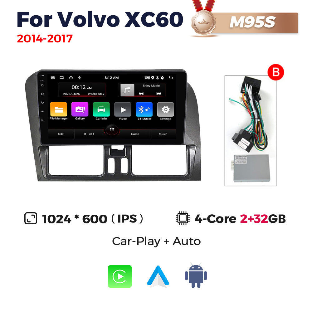 Suitable for volvo 14-17 volvo xc60 android large screen car navigation carplay cross-border supply