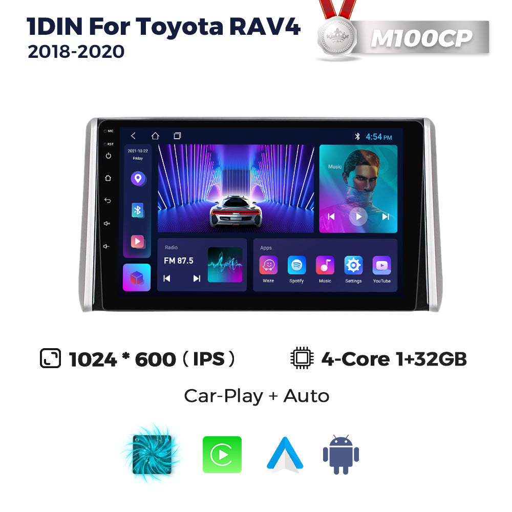 Suitable for 1din toyota rav4 2018-2020 toyota rav4 android car smart central control navigator