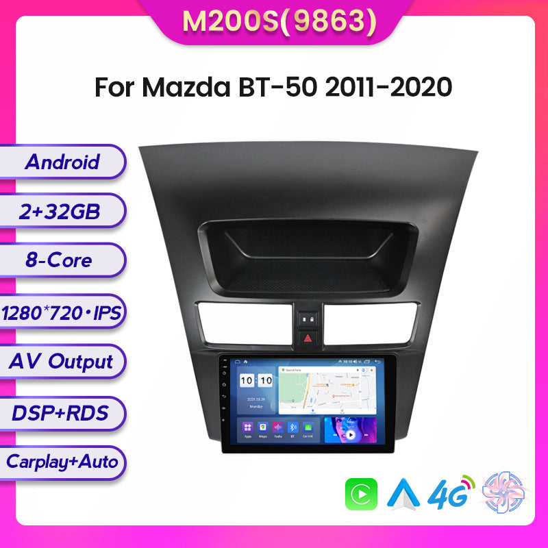 Compatible with the Mazda BT50 2011-2020 model modified Android large screen central control in-car navigation screen 8+128GB