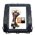 9.7inch central control navigation surface frame versatile frame suitable for toyota pardo domineering gx470 audio panel restoration